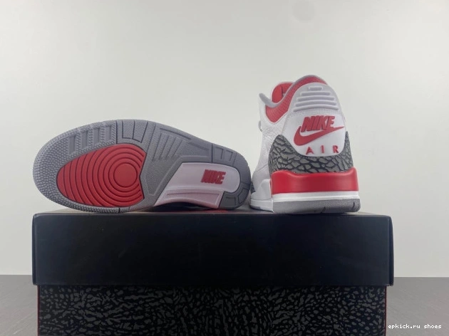 Cheap DN3707-160 Fire Jordan 3 OG Air Red 0805